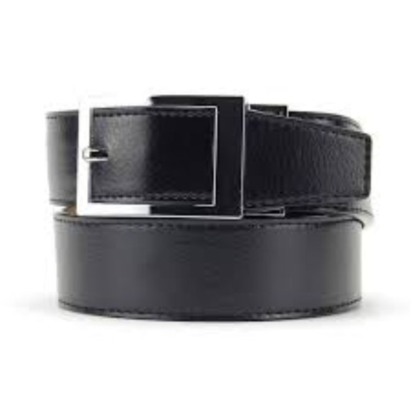 Nexbelt Accessories Nexbelt Mens Black Ebony Essential Classic